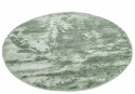 Pyöreä matto \'Aranga Super Soft Fur\' 80cm - Vihreä