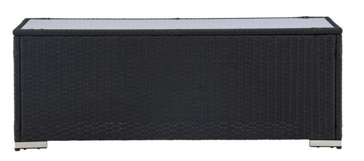 P&ouml;yt&auml; \'Fjugesta\' - Musta ryhmässä Huonekalut / Ulkokalusteet / Puutarhapöydät @ Reforma (6984-100)