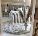 Pyöreä matto \'Janjira\' 80cm - Offwhite