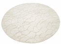 Pyöreä matto \'Cora\' 120cm - Valkoinen