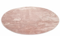 Pyöreä matto \'Aranga Super Soft Fur\' 240cm - Vaaleanpunainen
