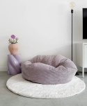 Pyöreä matto \'Aranga Super Soft\' 160cm - Valkoinen