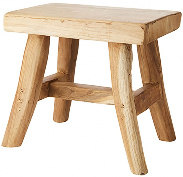 Jakkara \'Arvid\' 33x23cm - Luonnonvärinen ryhmässä Huonekalut / Istumakalusteet / Jakkarat @ Reforma (737-189-00)