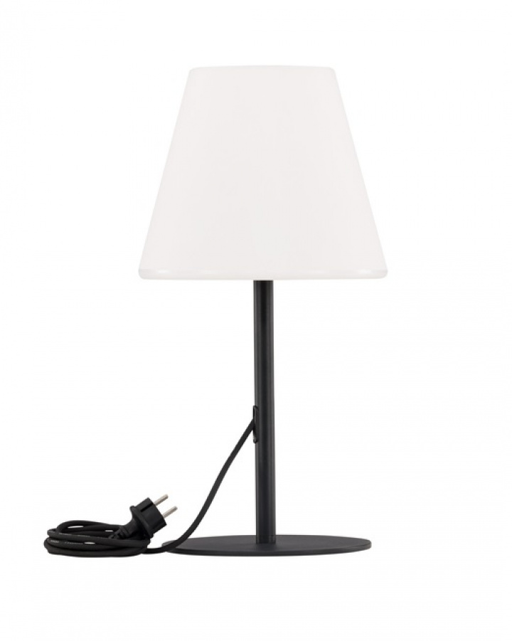 Pöytälamppu \'Rouen\' - Musta ryhmässä Valaistus / Valaisimet / Pöytävalaisimet @ Reforma (7555-110)