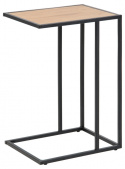 Sivupöytä \'Hydra\' 43cm - Luonnonvärinen/Musta