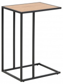 Sivupöytä \'Hydra\' 43cm - Luonnonvärinen/Musta