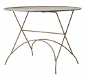 Pöytä \'Visby\' Pyöreä 100cm - Beige