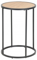 Pöytä \'Hydra\' 40cm - Luonnonvärinen/Musta