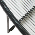 Soittopöytä \'Milan\' 90x50cm - Musta/lasia
