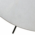 Ruokapöytä \'Milan\' pyöreä 120cm - Valkoinen/musta