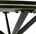 Pöytä \'Milan\' Pyöreä 120cm - Musta