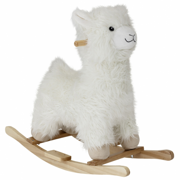 Keinuhevonen \'Rocking Lama\' - Valkoinen ryhmässä Huone / Lastenhuone @ Reforma (82046235)