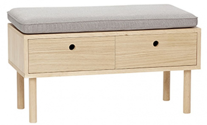 Penkk \'Hide\' Luonnon ryhmässä Huonekalut / Istumakalusteet / Penkit @ Reforma (880518F)