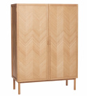 Vaatekaappi \'Herringbone\' - Luonnon