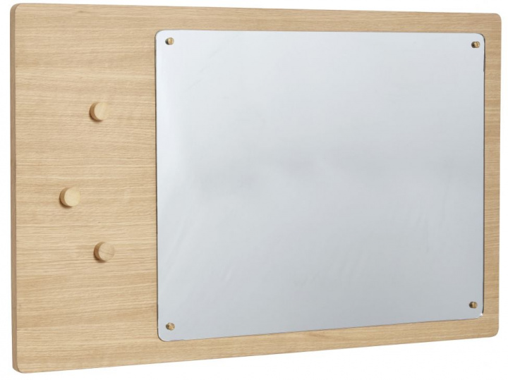 Seinäpeili magneeteilla \'Split\' 80x50cm - Tammi ryhmässä Sisustus / Koristeet / Peilit @ Reforma (881302)
