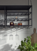 Hylly \'Loft\' - Musta