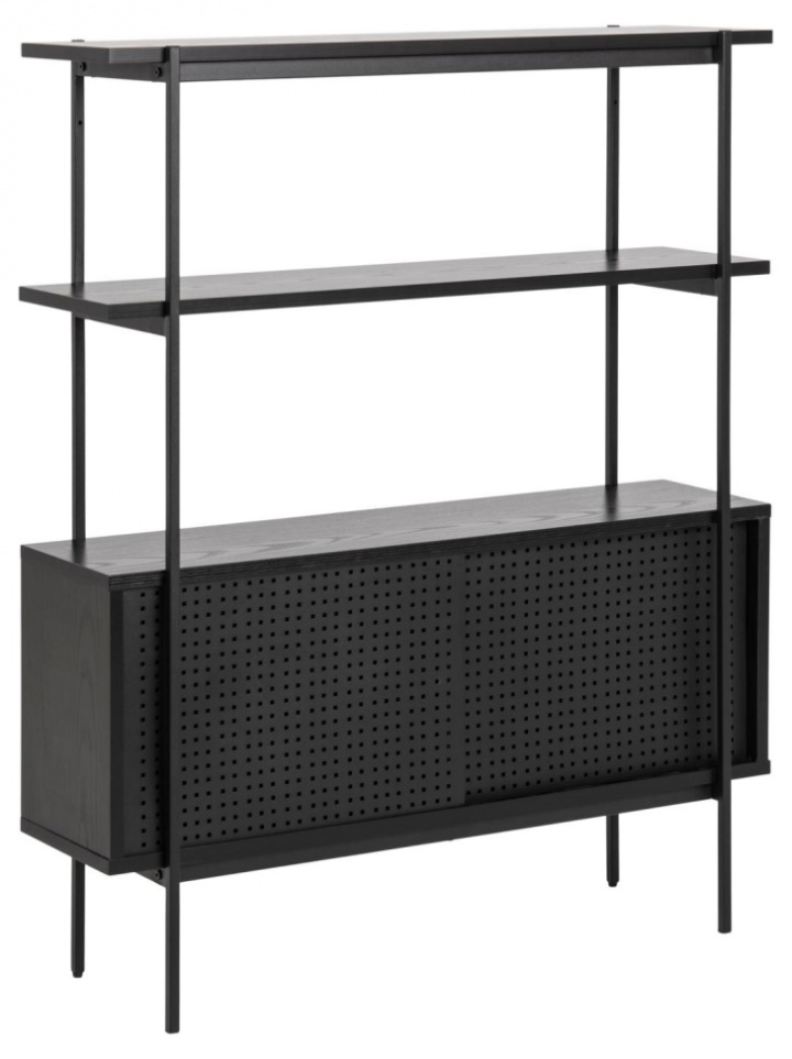 Kirjahylly \'Hablingbo\' 40cm - Musta ryhmässä Huonekalut / Hyllyt & säilytys / Kirjahyllyt @ Reforma (90918)