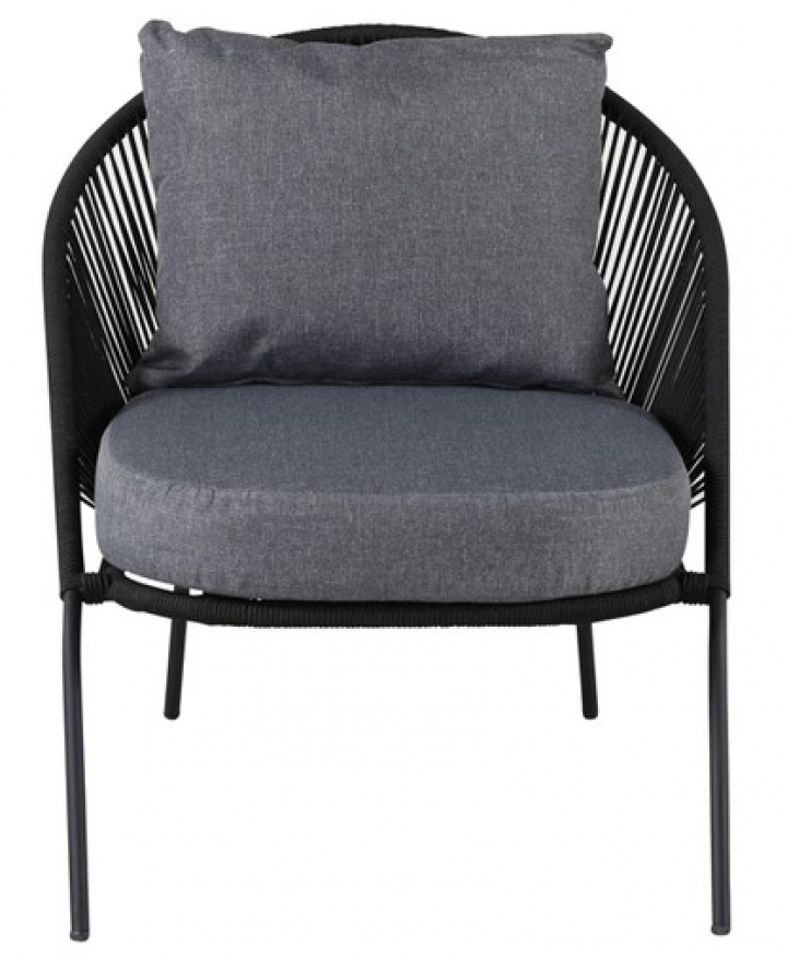 Nojatuoli \'Lugnet\' - Musta ryhmässä Huonekalut / Ulkokalusteet / Ulkotuolit @ Reforma (9317-022)