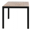 Ruokapöytä \'Birka\' 205x90 cm - Musta