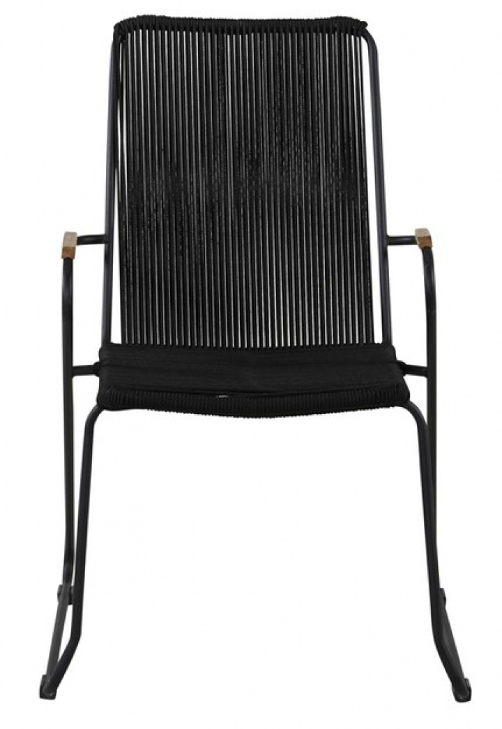 Ruokatuoli \'Birka\' - Musta ryhmässä Huonekalut / Ulkokalusteet / Puutarhatuolit @ Reforma (9558-022)