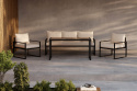 Lounge-setti \'Vico\' - Musta