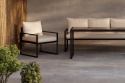 Lounge-setti \'Vico\' - Musta