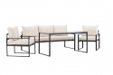 Lounge-setti \'Vico\' - Musta