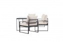 Lounge-setti \'Vico\' - Musta