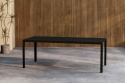 Ruokapöytä \'Giardini\' 200x72cm - Musta