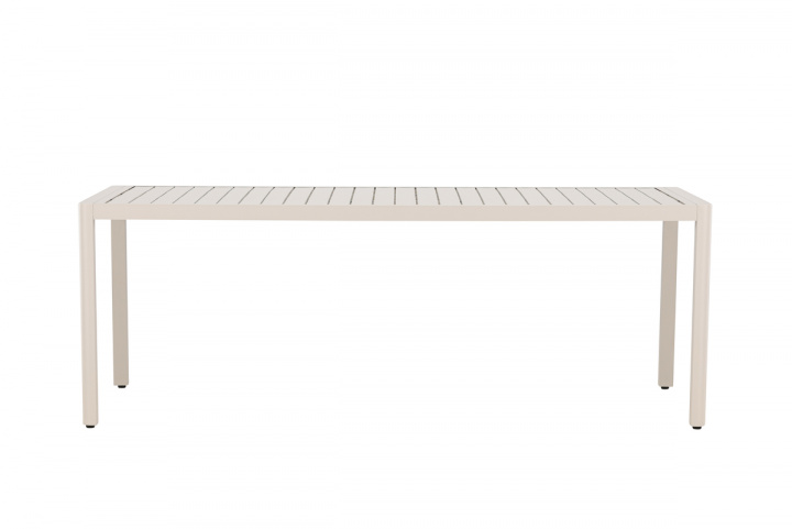 Ruokapöytä \'Giardini\' 200x72cm - Beige ryhmässä Huonekalut / Ulkokalusteet / Puutarhapöydät @ Reforma (9794-222)