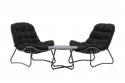 Lounge-setti \'Siro\' - Musta