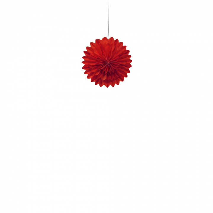 Adventtit&auml;hti \'Lotus\' 45cm - Punainen ryhmässä Valaistus / Valaisimet / Joulukoristevalot @ Reforma (ADST-lotus-3)