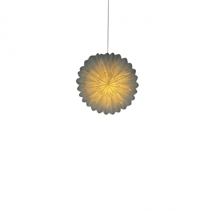 Adventtit&auml;hti \'Lotus\' 60cm - Valkoinen ryhmässä Valaistus / Valaisimet / Joulukoristevalot @ Reforma (ADST-lotus)