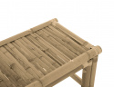 Soittopöytä/Puutarhapenkkki \'Bambu\' - Luonnonvärinen