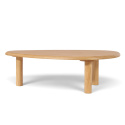 Sohvapöytä \'Uovo\' 116.5x73cm - Luonnonvärinen