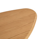 Sohvapöytä \'Uovo\' 116.5x73cm - Luonnonvärinen