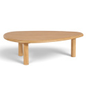 Sohvapöytä \'Uovo\' 116.5x73cm - Luonnonvärinen