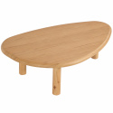Sohvapöytä \'Uovo\' 116.5x73cm - Luonnonvärinen