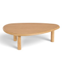 Sohvapöytä \'Uovo\' 116.5x73cm - Luonnonvärinen