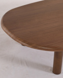 Sohvapöytä \'Uovo\' 116.5x73cm - Pähkinä