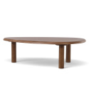 Sohvapöytä \'Uovo\' 116.5x73cm - Pähkinä
