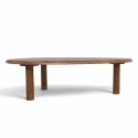 Sohvapöytä \'Uovo\' 116.5x73cm - Pähkinä