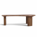Sohvapöytä \'Kindy\' 117x75cm - Pähkinä