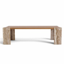 Sohvapöytä \'Monte\' 115x75cm - Luonnonvärinen