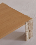 Sohvapöytä \'Monte\' 115x75cm - Luonnonvärinen