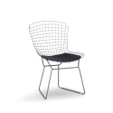 Tuoli \'Bertoia\' - Hopea/Harmaa