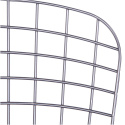Tuoli \'Bertoia\' - Hopea/Harmaa