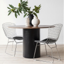 Tuoli \'Bertoia\' - Hopea/Harmaa