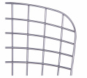 Tuoli \'Bertoia\' - Hopea/Harmaa