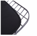 Tuoli \'Bertoia\' - Hopea/Harmaa